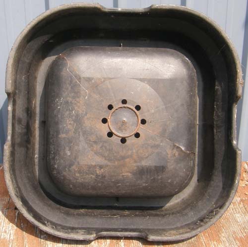 Fortiflex 50 lb Mineral Salt Block Pan Salt Block Holder Feed Pan Bucket