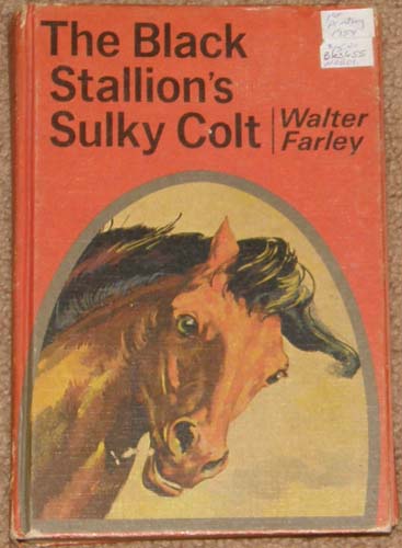 The Black Stallion's Sulky Colt Vintage Horse Book By Walter Farley