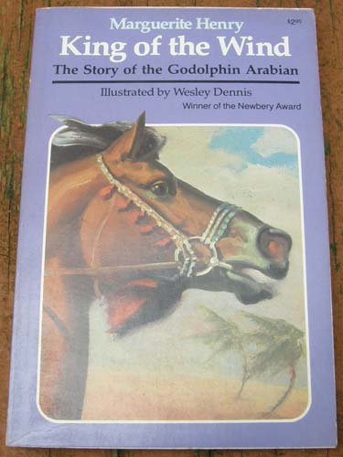 King of the Wind Barb Arabian Horse Book by Marguerite Henry