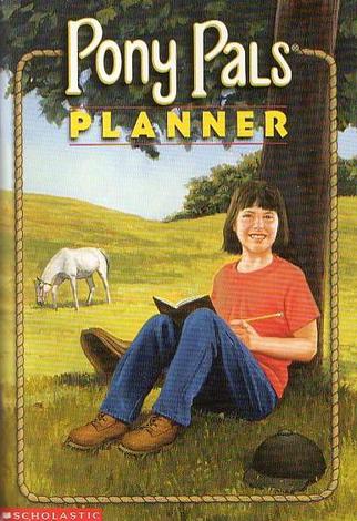 Pony Pals Planner Day Planner Scheduling Horse Book by Randi Hacker 