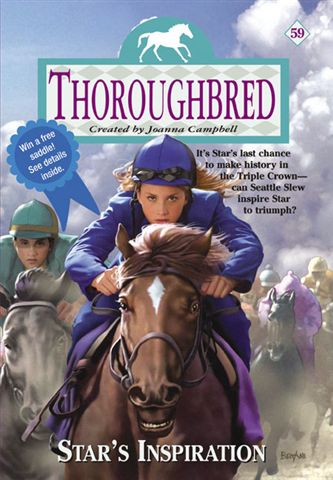 Star's Inspiration Thoroughbred Series #59 Horse Book By Joanna Campbell