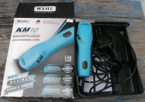 Wahl KM 10 Brushless 2 Speed Professional Clippers Pet Dog Horse Clippers