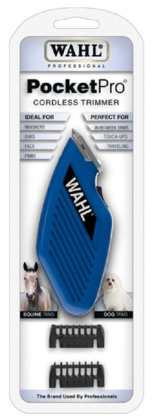 Wahl Pocket Pro Cordless Trimmer Dog Horse Clippers