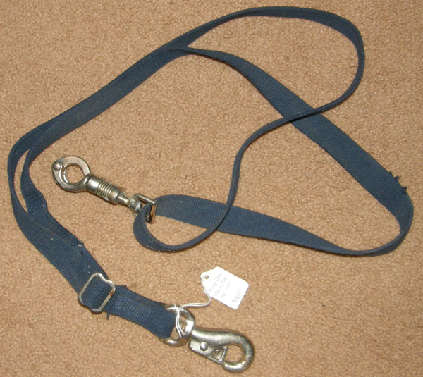 Adjustable Cotton Web Cross Tie Cross Ties Trailer Ties Navy Blue