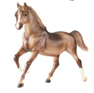 Breyer #1370 / #1372 Fun Foals Collector's Event Treasure Hunt Dappled Rose Grey Running Mare
