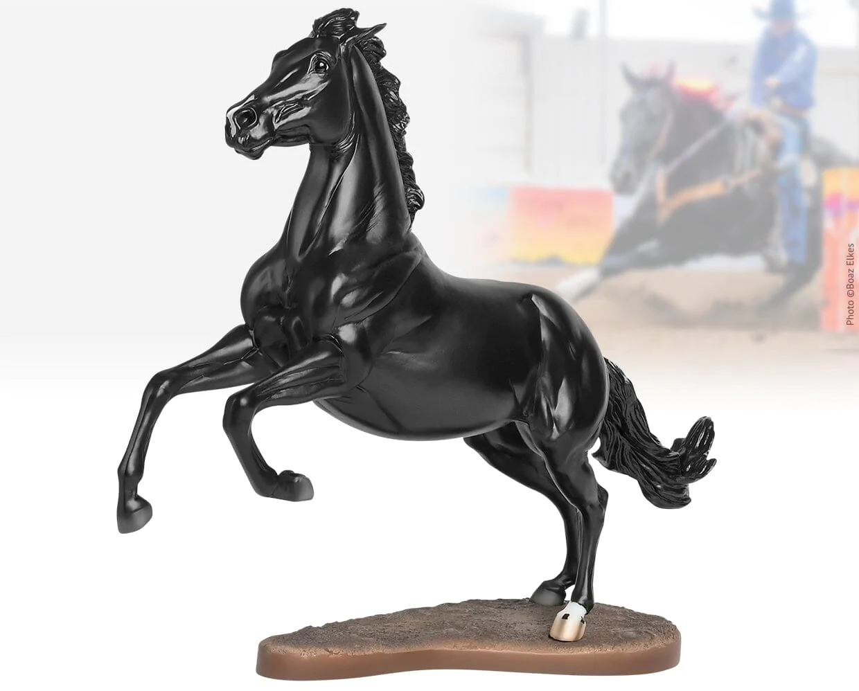 Breyer #1870 ATP Power Amberley Snyders Barrel Racer Black Gaming Stock Horse