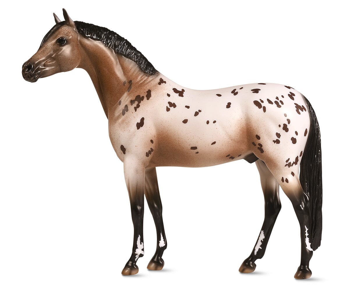 Breyer #1883 The Ideal Series Pony of the Americas Orren Mixer Semi Leopard POA German Riding Pony