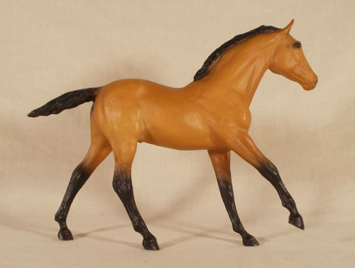 Breyer #225 Buckskin Action Stock Horse Foal Action American Buckskin Stock Horse Foal ASHF