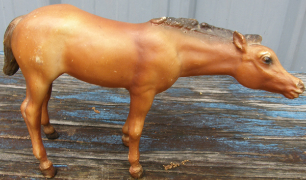 #3155 Chestnut Thoroughbred Suckling Foal TB Nursing Foal