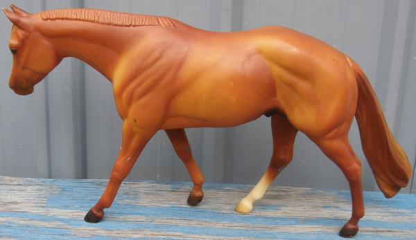 Breyer #466 Zippo Pine Bar Chestnut QH Western Pleasure Quarter Horse
