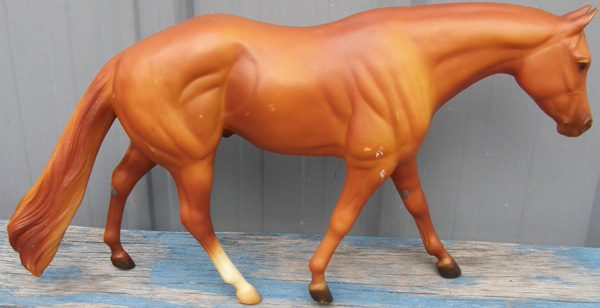 Breyer #466 Zippo Pine Bar Chestnut QH Western Pleasure Quarter Horse