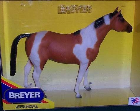Breyer #702395 Kaleidoscope SR Bay Pinto Sporthorse Trakehner Show Special Run 1995