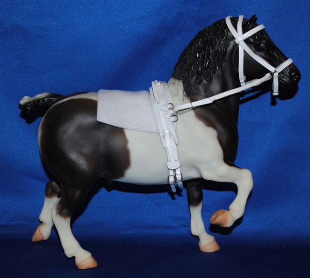 #703297 Toby The Vaulting Horse Bay Pinto Drafter Belgian North American Spotted Draft