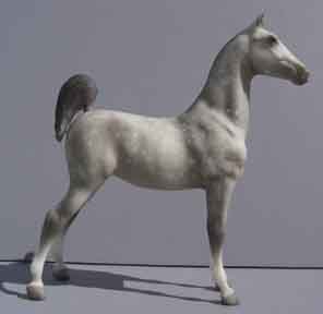 Breyer #703398 Saddlebred Weanling SR Dappled Grey ASB QVC Special Run 1998