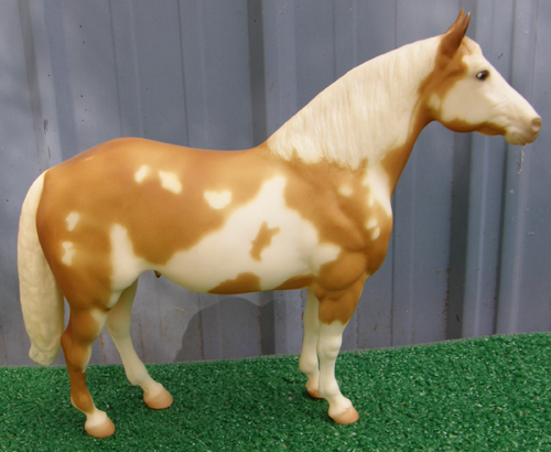Breyer #707595 Palomino Pinto Paint Mego SR Adios Breyerfest Model 1995