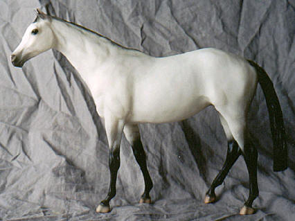 Breyer #711197 Three Piece Horse Set SR Grey Touch Of Class SR JCP Penneys 1997