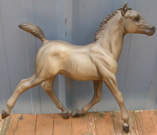Breyer #714091 Dark Rose Grey Running Foal SR Penneys Adorable Foal Set