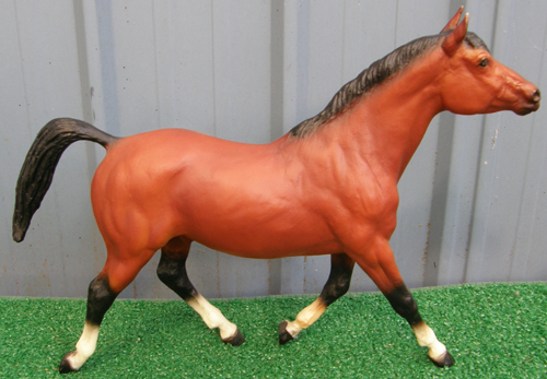 Breyer #715963 Red Bay Morganglanz International Equestrian Collectors Set SR JCP Penneys Special Run 1989
