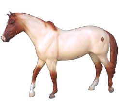 Breyer #730500 Riley Red Roan San Domingo SR Toys R Us Special Run Showcase Edition 2000