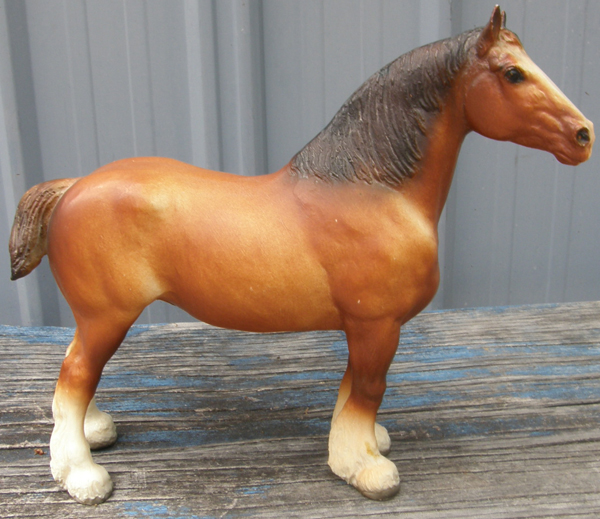 #83 Chestnut Clydesdale Mare Draft Horse