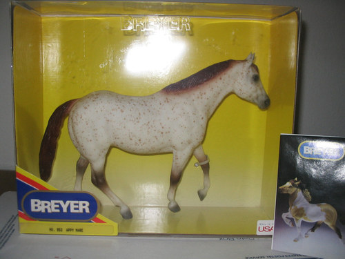 Breyer #852 Appy Mare Red Roan Red Leopard Appaloosa Stock Horse Mare App SHM