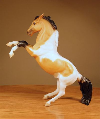 Breyer #855 Chaparal Buckskin Pinto Fighting Stallion King Limited Edition 1992