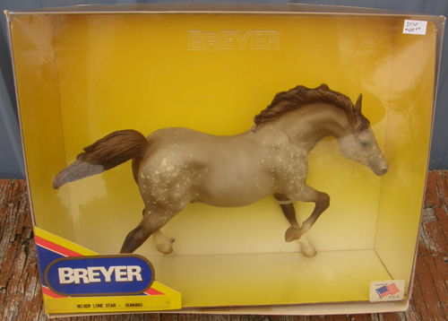 Breyer #928 Lone Star Dappled Rose Grey Appaloosa Running Stallion App