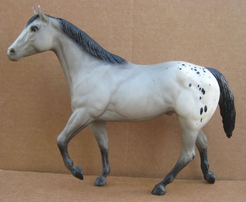 Breyer SR Grey Blanket Appaloosa Stock Horse Stallion SHS Special Run Stock Horse Family Set Sears 1983