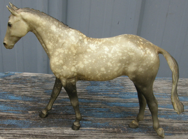 Breyer #3035 USET Set US Equestrian Team Classic Horse Might Tango Dapple Grey VARIATION