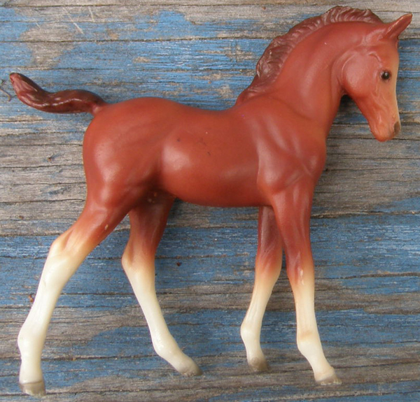 #3055 Classic Arabian Foal Chestnut Classic Arabian Family Foal CAF