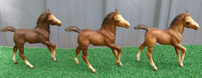 Breyer #3060 Classic Andalusian Family Foal Chestnut