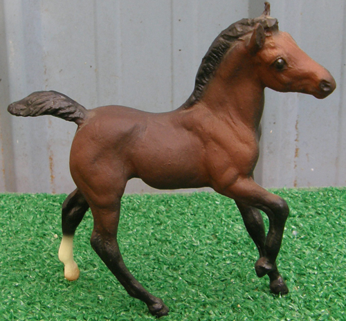 Breyer #3161 Proud Mother & Foal Classic Bay Andalusian Family Foal