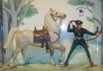 Breyer #754 Robin Hood & Prancer Dappled Grey Fury Prancer