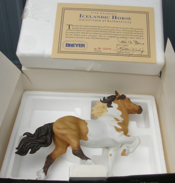 #79192 Breyer Porcelain Icelandic Horse Limited Edition 1992