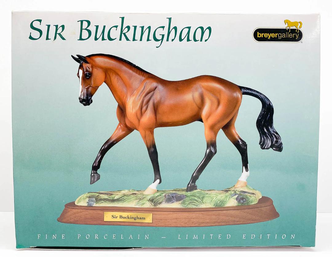 #8121 Porcelain Sir Buckingham Glossy Bay Classic Stock Horse Gelding