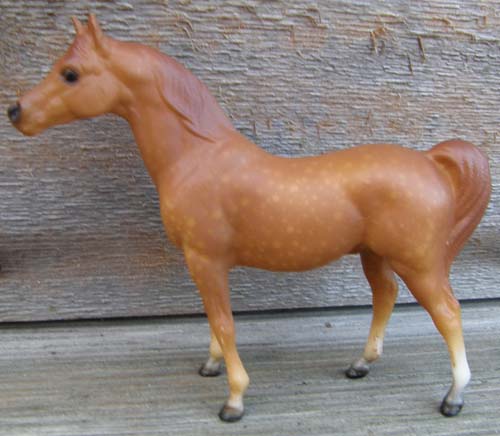 Breyer #495092 Stablemate Arabian Stallion SM Dappled Chestnut Arab Stallion SR Sears Stablemate Assortment IV