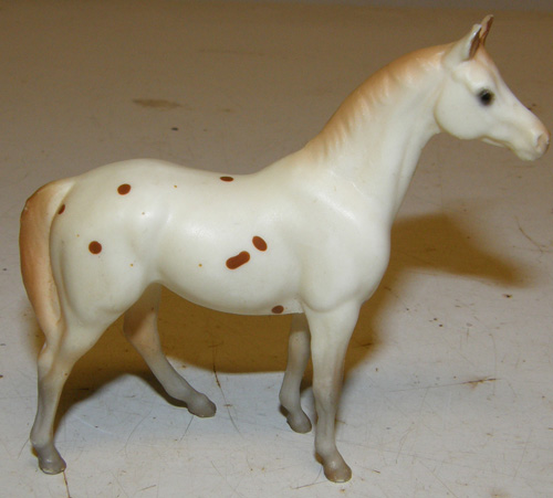 Breyer #5650 / #5651 Stablemate Thoroughbred Racehorse Swaps SM Chestnut Leopard Appaloosa