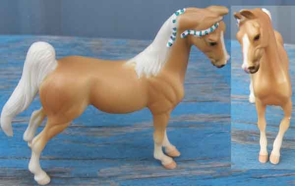 Breyer #5901 SM Palomino American Saddlebred SB Stablemate 12 pc Assortment