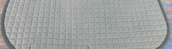 PRI Quilted Cotton Padded Event Pad Dressage Pad AP All Purpose English Saddle Pad HG