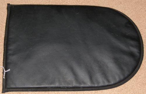 Equigel Half Pad Back Pad English Saddle Cushion Pad Gel Pad Shock Pad Black
