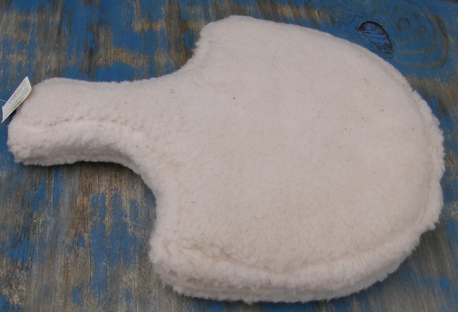 Wilkers? Keyhole Pad Foam Lollipop Pad English Saddle Seat Riser Pad with Fleece Cover