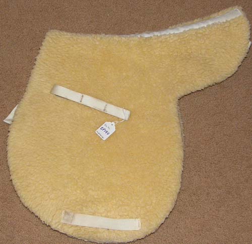 Maize Fleece English Saddle Pad A/P All Purpose Contour Fleece Pad
