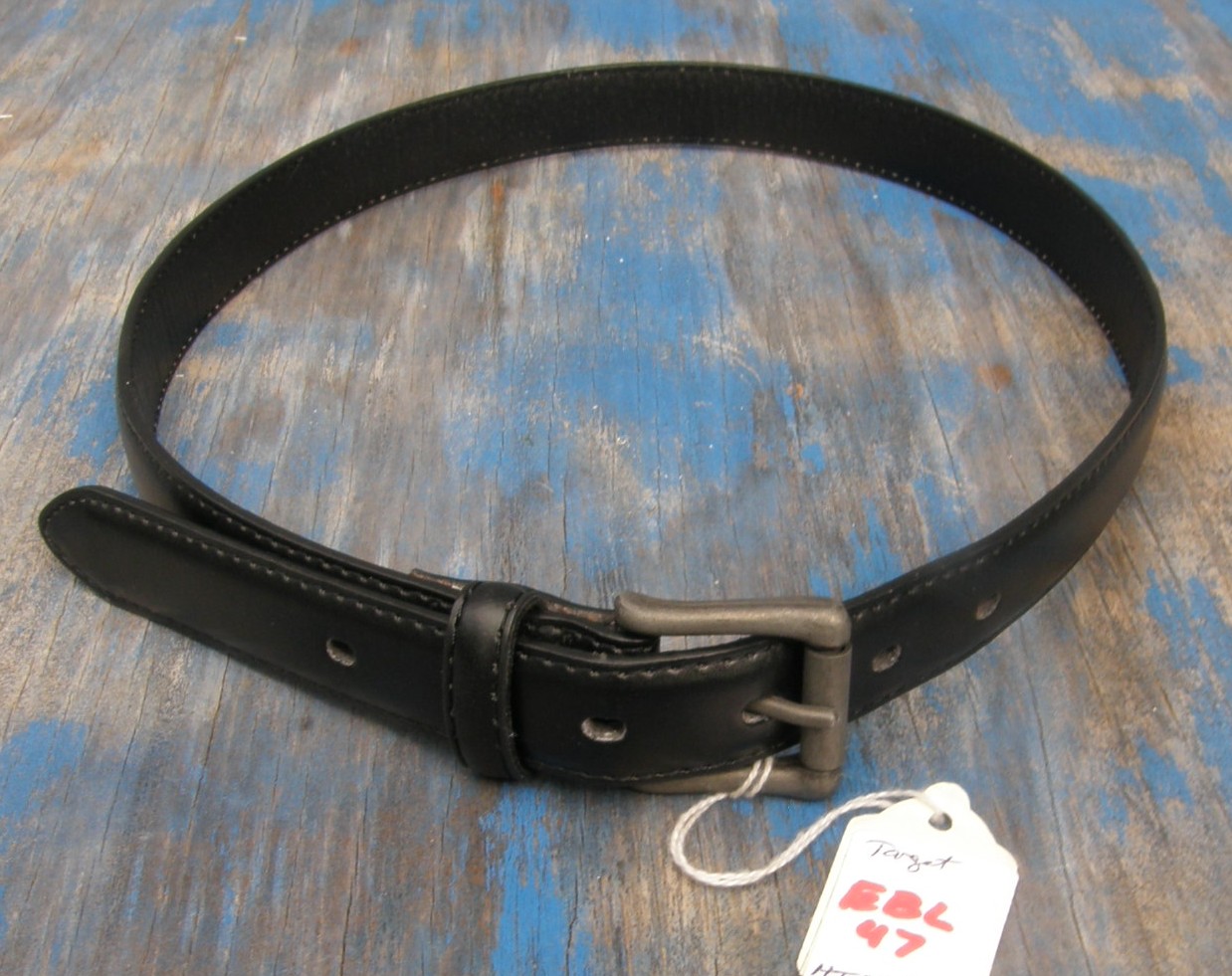 Target Black English Belt Western Belt Childs XL Black 27"-32"