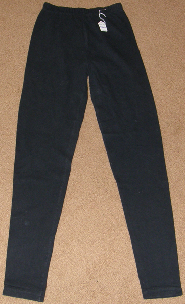 White Stag Pull On Schooling Tights English Breeches Riding Pants Ladies M Tall Black