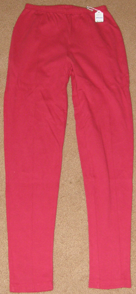 Catalina Stretch Pull On Schooling Tights English Breeches Riding Pants Leggings Ladies S Red
