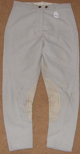 Devon Aire? Knee Patch English Breeches Riding Pants Ladies 27 Grey