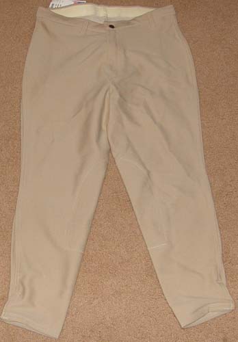Devon Aire Concour Knee Patch English Breeches Riding Pants Ladies 30R Beige