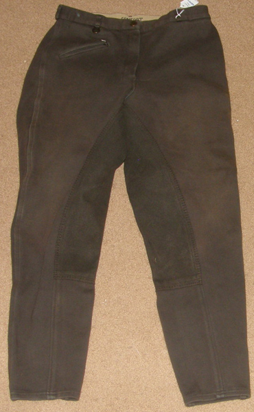 Comfort Time Full Seat English Breeches English Riding Pants Ladies 29 Mocha Brown