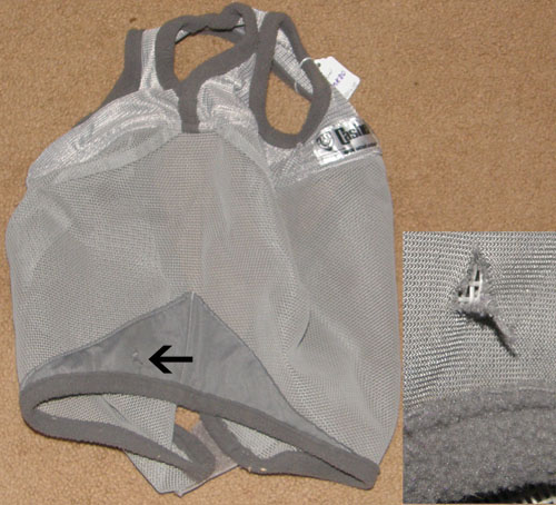 Cashel Crusader Fly Mask No Ears Small Quarter Horse/Arab/Cob