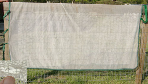 Summer Cool Mesh Scrim Cover Cooler Style Fly Sheet